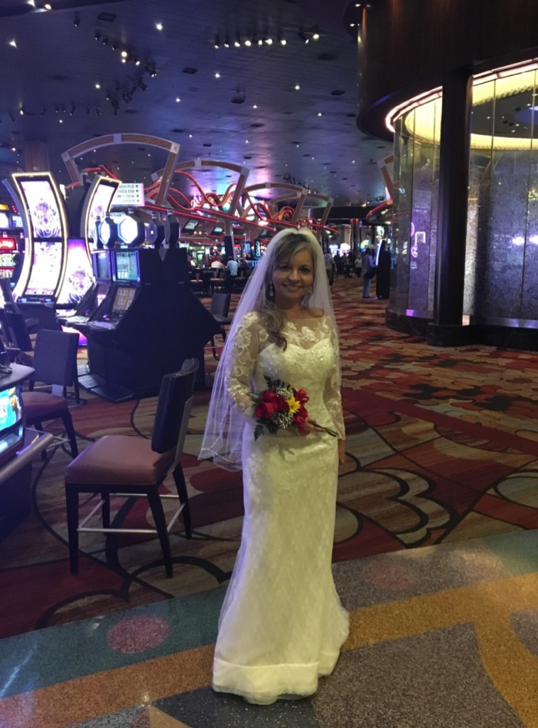 Vestida de noiva em Las Vegas Vestida de noiva em Las Vegas