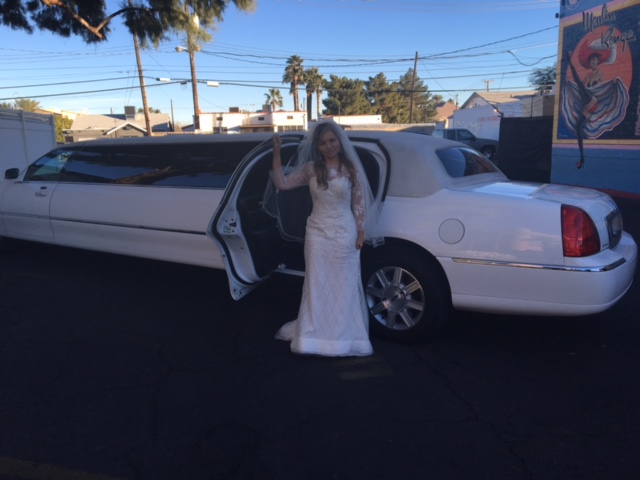 Limousine no casamento em Las Vegas Limousine no casamento em Las Vegas