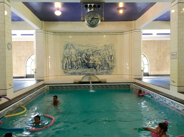 Piscina Emanatória-Tauá Grande Hotel e Termas de Araxá