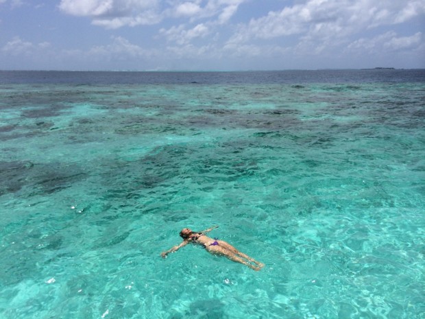 Relaxando nesse paraíso chamado Maldivas