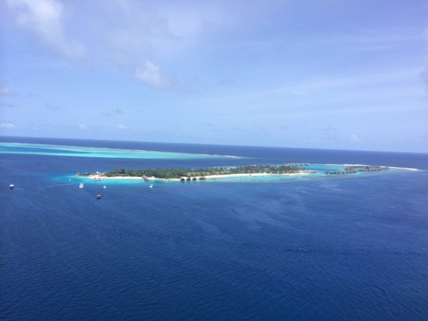 Vista do parasailing