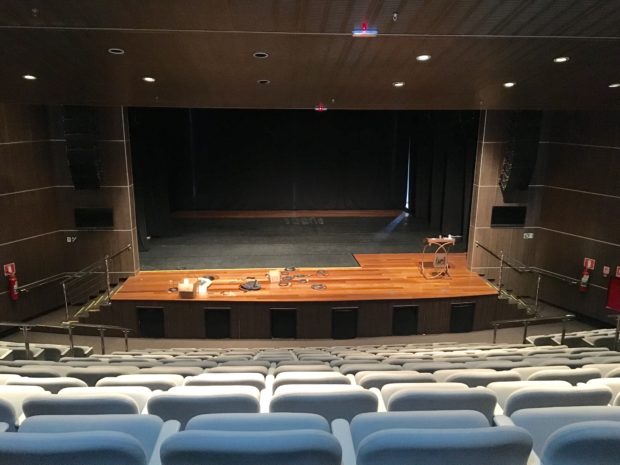 Interior do Teatro Municipal de Araxá