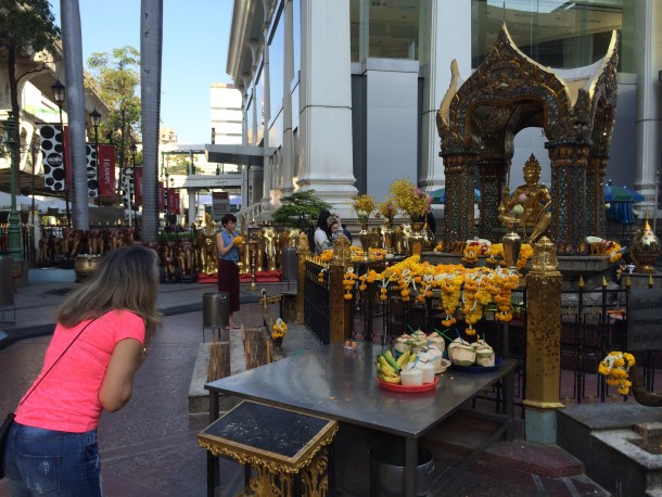 Templo no Centro de Bangkok - Dicas de Bangkok