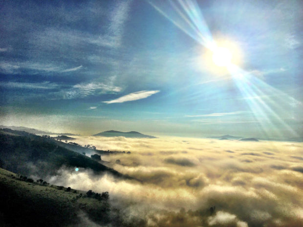 O céu de São Lourenço
