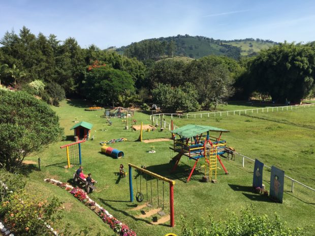 Playground para alegria das crianças