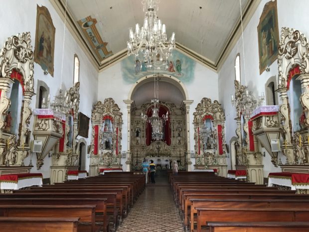 Interior da Igreja Matriz de Nossa Senhora da Piedade