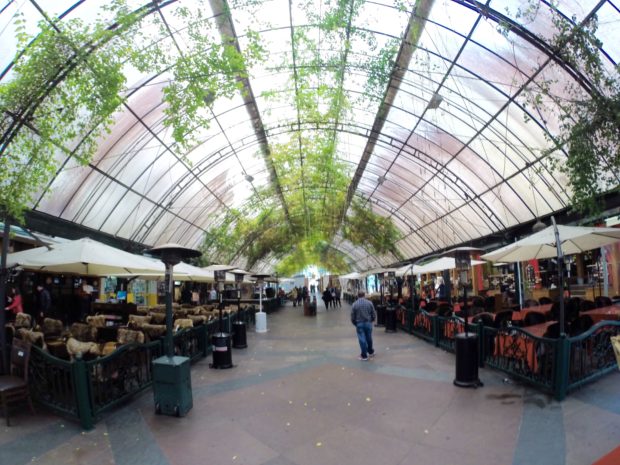 Rua Coberta em Gramado no Rio grande do Sul