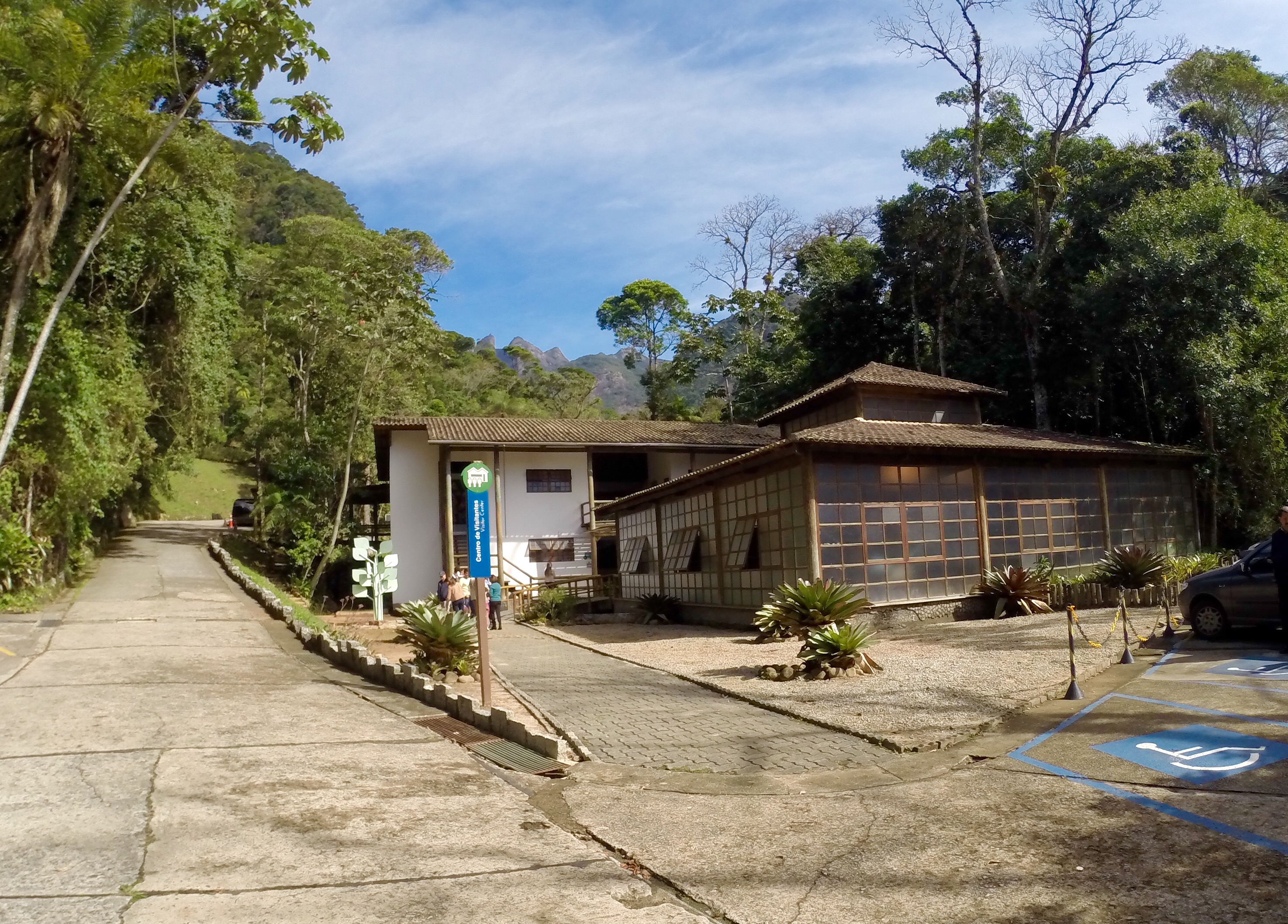 Parque Nacional Serra dos Órgãos -PARNASO- Sede Teresópolis Recepção do Parque Nacional Serra dos Órgãos