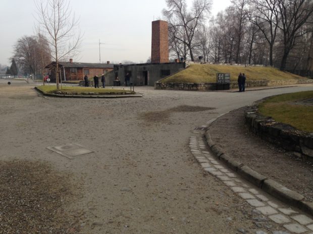 Câmaras de gás em Auschwitz -Polônia