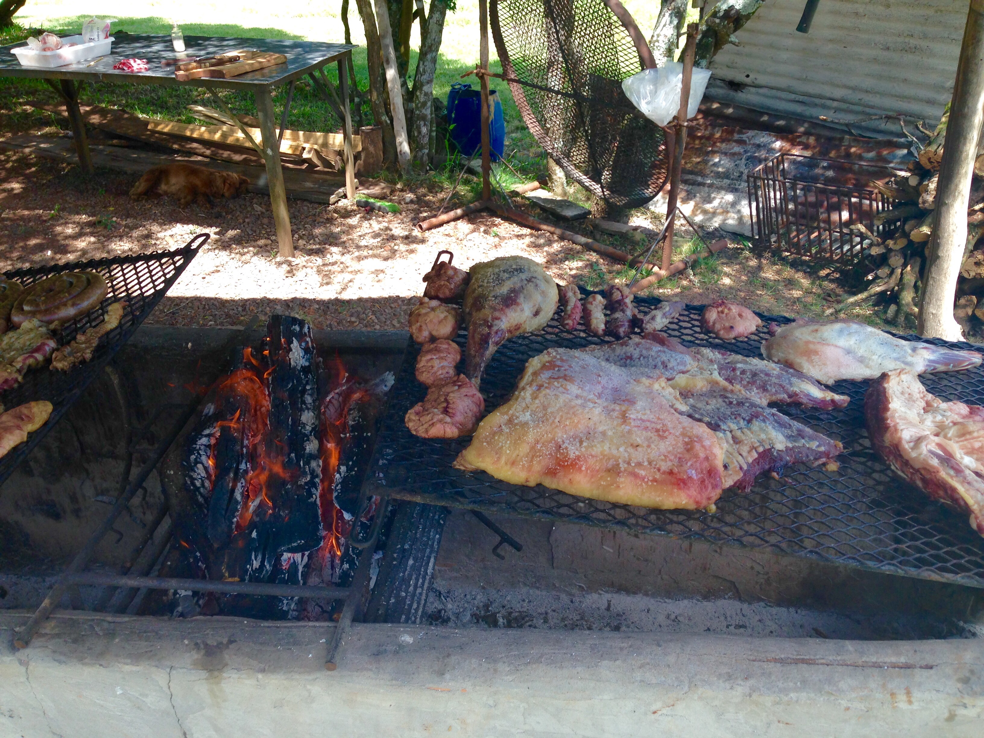 Churrasco na Estância da Glória