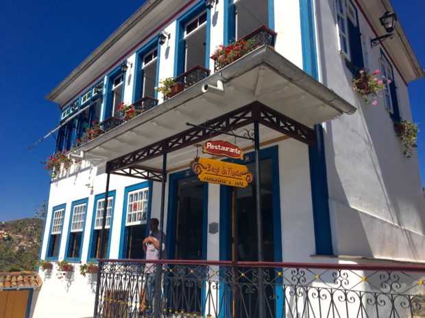 Fachada do Restaurante Bené da Flauta