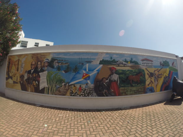 Arte nos muros de San Andrés