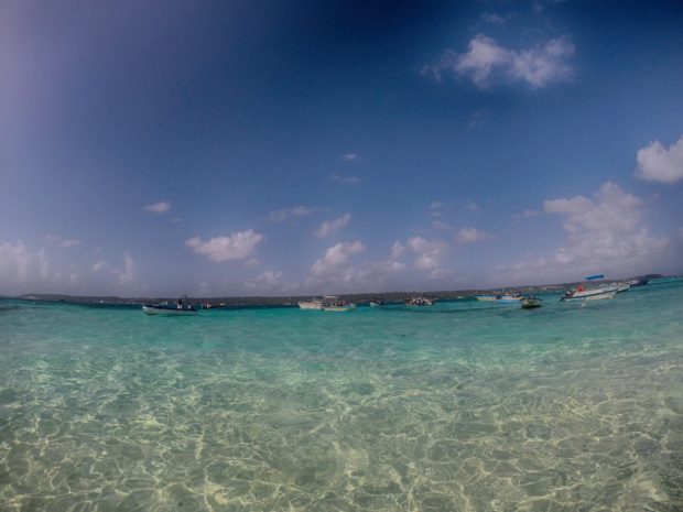 As cores do mar de San Andrés