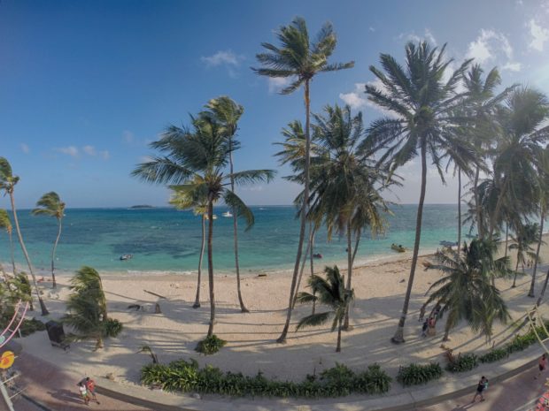 Vista da Ja nela do nosso quarto do Hotel
