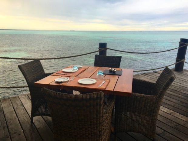 Jantar ao pôr do sol - Meliá Zanzibar