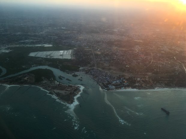 Chegando em Zanzibar