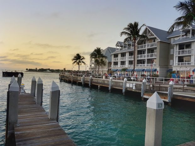 Vista do Cais de Key West