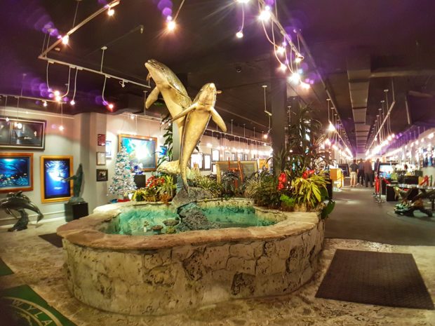 Interior de Galeria de Arte em Key West