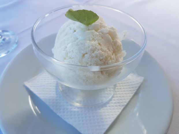 Sorvete de Tapioca do Restaurante Barravento em Salvador