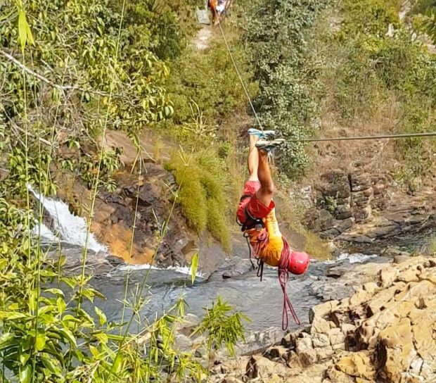 Tirolesa Salto Corumbá - Goiás