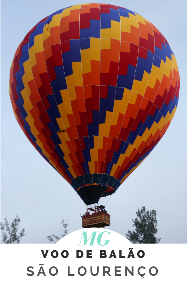 Voo de balao em São Lourenço - MG