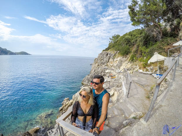 Paleokastritsa em Corfu