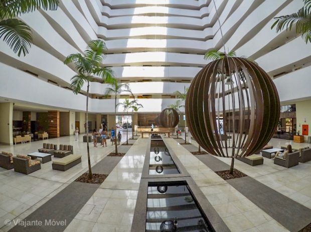 Reepção do Hotel Le Jardin Caldas Novas