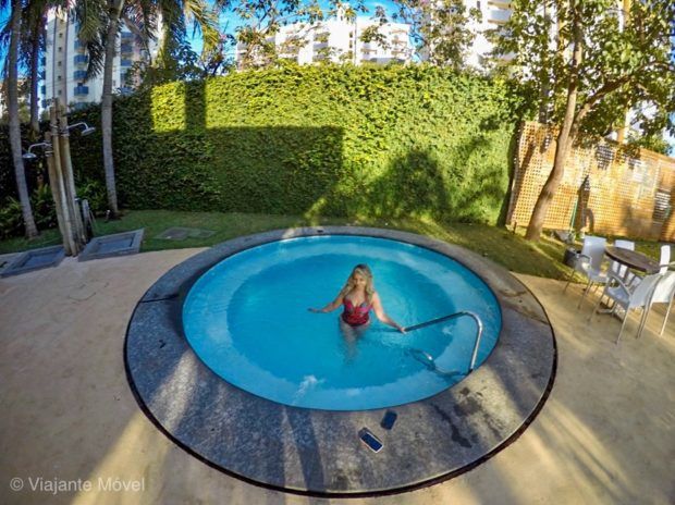 Piscina de Hidromassagem do Hotel Le Jardin