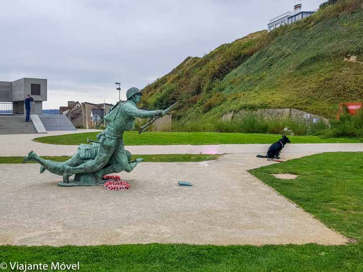 Praia de Omaha, Normandia, França: o que visitar.