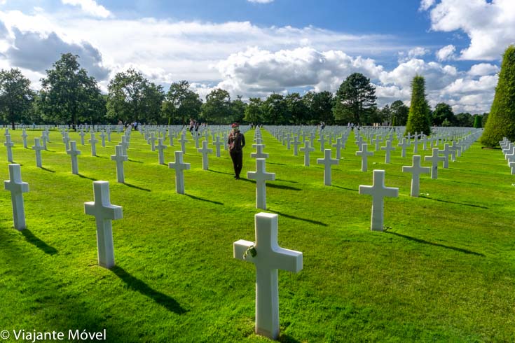 Praia de Omaha, Normandia, França: o que visitar.