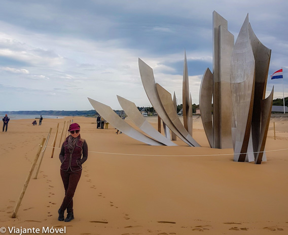 Praia de Omaha, Normandia, França: o que visitar.