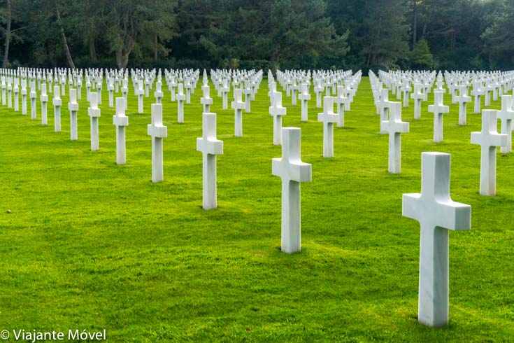 Praia de Omaha, Normandia, França: o que visitar.
