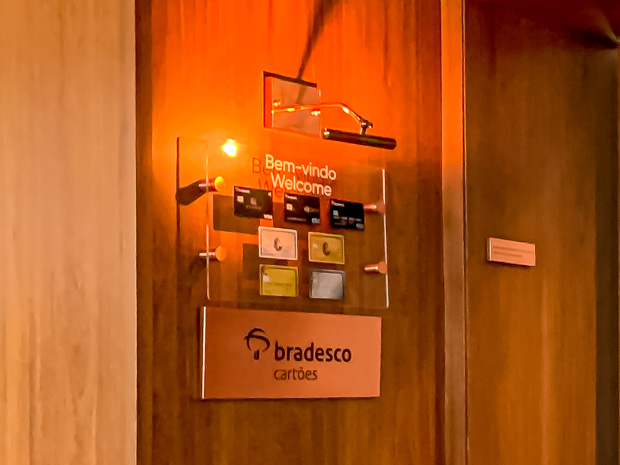 Sala VIP Bradesco Lounge no Aeroporto de Congonhas