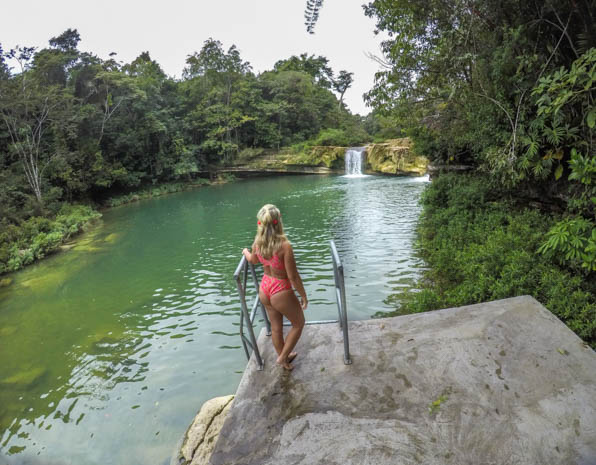 Cachoeira em Belize
