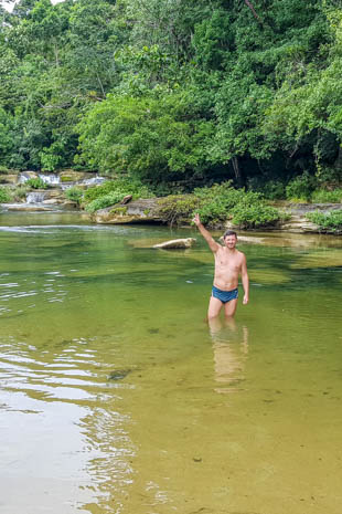Cachoeira em Belize