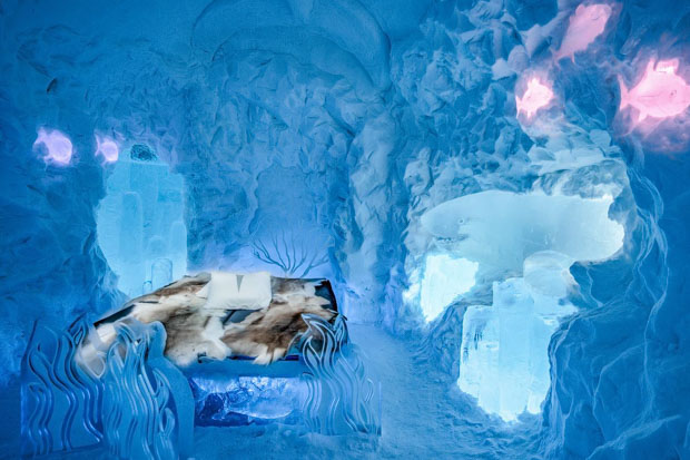 Hotéis diferentes pelo mundo