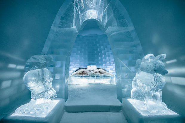 icehotel, um hotel de gelo na suecia-hoteis diferentes