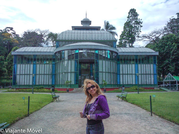 Palácio de Cristal em Petrópolis no Rio de Janeiro