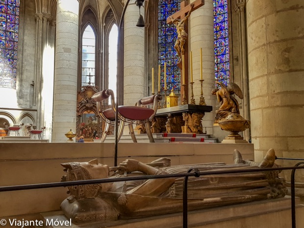 Onde fica o túmulo de Ricardo Coração de Leão em Rouen na Normandia