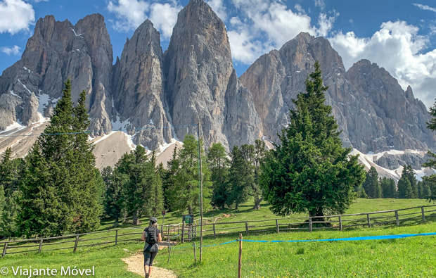 Como chegar no Naturpark Puez - Geisler nas Dolomitas, Itália