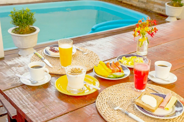 Café da manhã em Jericoacoara